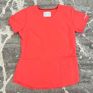 Coral pink sketchers scrubs! In great condition, worn once!